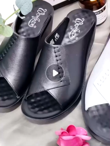 Sandal Wedges Rempel Wanita Sendal Platform Fashion cewek Viral Kekinian Trendy