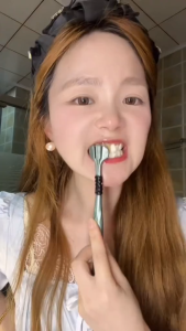 Bàn chải đánh răng lông mềm bàn chải đánh răng 3 mặt 360 độ chăm sóc răng miệng làm sạch toàn diện