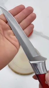 Japanese Meat Knife Set: Heavy Duty & Portable Cleaver with Slicer