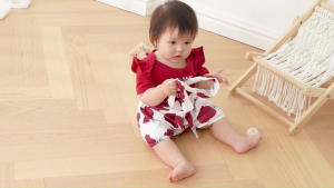 BCBL Red Baby Clothes Set baju Baby Girls Newborn Romper And Shorts 2Pcs 3-12Months