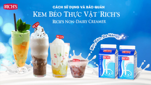 KEM BÉO THỰC VẬT RICHS LÙN 454G