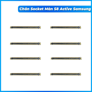 Chân socket màn hình trên main S8 active samsung