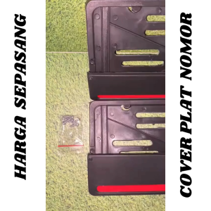 Cover Dudukan Plat Nomor Universal Honda Yamaha Suzuki Beat Scoopy Vario Nmax Mio Vixion Aerox