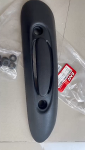 Cover Tameng Kenalpot Scoopy K16 2013-2016: Pelindung Tutup Knalpot Honda Scoopy FI K16
