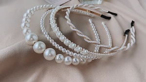 Bando korea mutiara polos warna M0662
