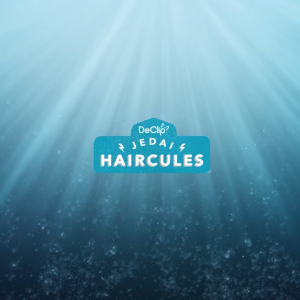 Declip Jedai Haircules Gigi 5 Ukuran 5cm Warna Aqua Green Pearl