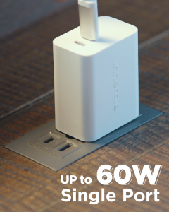 Innergie C6 Duo 63W 2-port USB-C Charger Support USB PD 3.0 (PPS) / QC 4.0 / Samsung Fast Charge for Samsung S24/ iPhone 16 / iPhone 15 / iPad Pro / MacBook Pro Air 13 Inch / Windows Laptop (Delta Electronics)