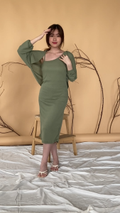 Outfit Pilihan: Dress Set Outer Wanita