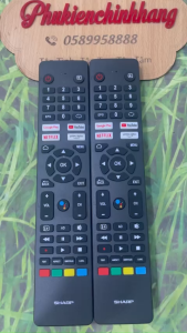 REMOTE TIVI DÀNH CHO SHARP GIỌNG NÓI VOICE RC_20_1- BẢO HÀNH 03 THÁNG