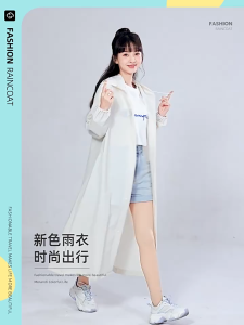 MOLES【Miễn phí vận chuyển】Xách tay người lớn thẻ Áo Mưa Áo Mưa Eva ngoài trời trong suốt một mảnh áo mưa trẻ em