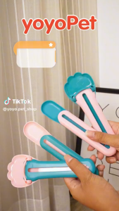 hooh pet🌈ช้อนป้อน ขนมแมวเลีย ไม่เลอะมือ ช้อนป้อนอาหาร ขนมแมว ที่บีบ แมวเลีย ที่ป้อนขนมแมวเลีย