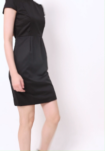 LLACES Clothing - Dress Wanita - LL Fitted Dress - Black