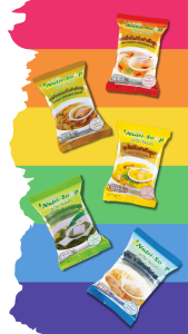 นิวทรีซุป ชุดรวมซุป 5 รสชาติ ซุปกึ่งสำเร็จรูป Nutri Soup Instant MIXED 5 FLAVOUR Soup ไม่ใส่วัตถุกันเสีย ไม่ใส่ผงชูรส มีฮาลาล 42 กรัม