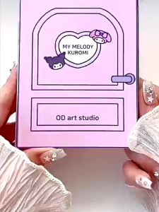 DIY Quiet Book Toys for Girls: Sanrio Educational Puzzle Sticker Book Busy Book Puzzle for Kids