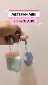 Meteran Mini Plastik Bahan Fiberglass - Meteran Baju Kain Penjahit Bebas Kerut dan Tahan Lama