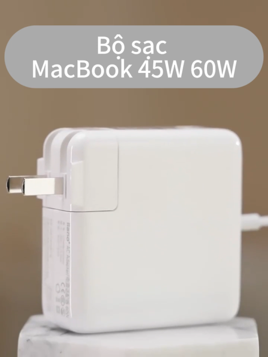 Sạc Mac-book Phù hợp 45W 60W 85W Chân L Chân T Pro Air A1466 A1278 An Toàn Ổn Định USB-C Charger dài 1.8M Cáp Sạc Nhanh Bộ Sạc 96W Power Delivery cổng Type CAdapter kèm Cáp Fast PD Charger for Air Pro AC Adapter