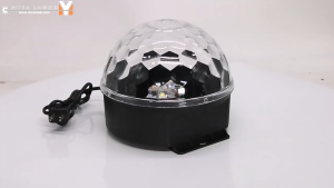 Lampu Proyektor LED Crystal Magic Ball Disco Light 20W