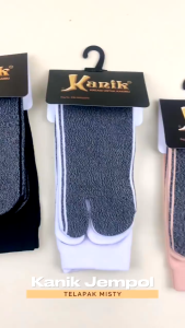 Kaos Kaki Wanita Jempol Telapak Misty Kanik