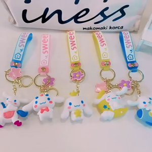 Gantungan Kunci Ganci Keychain Sanrio Cinnamoroll Unicorn Aksesoris Tas Handphone Hiasan Lucu Kawaii