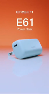 Orsen by Eloop E61 L E61 C แบตสำรอง ความจุ 5000mah ชาร์จเร็ว20W Fast charge (shenzhencenter)