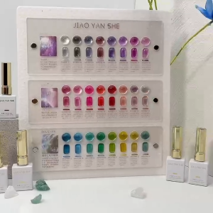【พร้อมส่ง】ท้องฟ้าเต็มไปด้วยดวงดาว  JYS 24 สี (JIAO YAN SHE) สีเจลแคทอาย/ สีลูกแก้ว