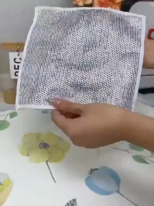 ผ้าทำความสะอาดลวดหนาชนิดใหม่ ครัวผ้าล้างจานมายากล ผ้าเช็ดทำความสะอาดเตาอบไมโครเวฟ ผ้าทำความสะอาดน้ำมันไม่ติด