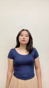 Crop Top Wanita Polos 1260 | Atasan Crop Top Wanita