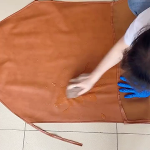 Accessories Home Waterproof Apron Transparent PVC Apron Suitable For Kitchen Restaurant Leather