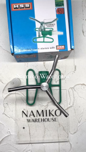 Sprinkler Penyiram air taman 3 cabang Putar Besi rotary
