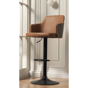Walnut Bar Stool เก้าอี้บาร์ Furintrend