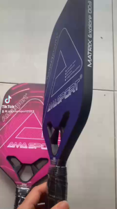 Vợt Pickleball AMA JP80-2 Sợi Carbon 13mm Đạt Chuẩn USA Tặng Kèm Bao Phụ Kiện Chính Hãng