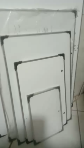 PAPAN TULIS WHITEBOARD 60 X 120CM GRATIS SPIDOL DAN PENGHAPUS PAPAN 2 SISI