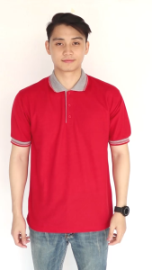 Noveli Wear: Kaos Polo Shirt Pria Polos & Seragam Kerah Kombinasi