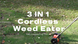 SHALL Grass Cutter Cordless  Lawn Mower Cordless Electric Lawn Mower Trimmer Rechargeable Portable Garden Trimming Tool