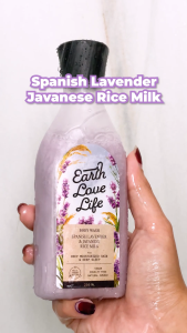 EARTH LOVE LIFE Spanish Lavender & Javanese Rice Milk Body Wash 250 ml SABUN WANGI | SABUN MANDI CAIR | LOTION WANGI | SABUN MELEMBABKAN | SABUN JERAWAT PUNGGUNG | KULIT SENSITIF | SABUN MENCERAHKAN | SPF | ALERGI | LOTION CERAH | SABUN MANDI PREMIUM