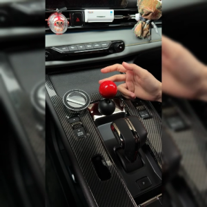 ปุ่มสตาร์ทรถยนต์ ฝาครอบปุ่มสตาร์ทรถยนต์แบบคันโยก Start Engine Car Push Start Button Rocker รูปทรงหรูหรา ดูดี มีสไตล์