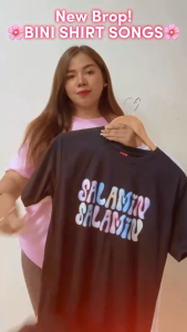 Famous Filipino girl group Bini Songs Salamin Salamin Bini verse High quality T-shirt