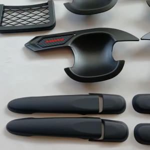 Paket Cover Handle Outer Pintu Tutup Tangki Mobil Sigra 2016-2024 Hitam Doff