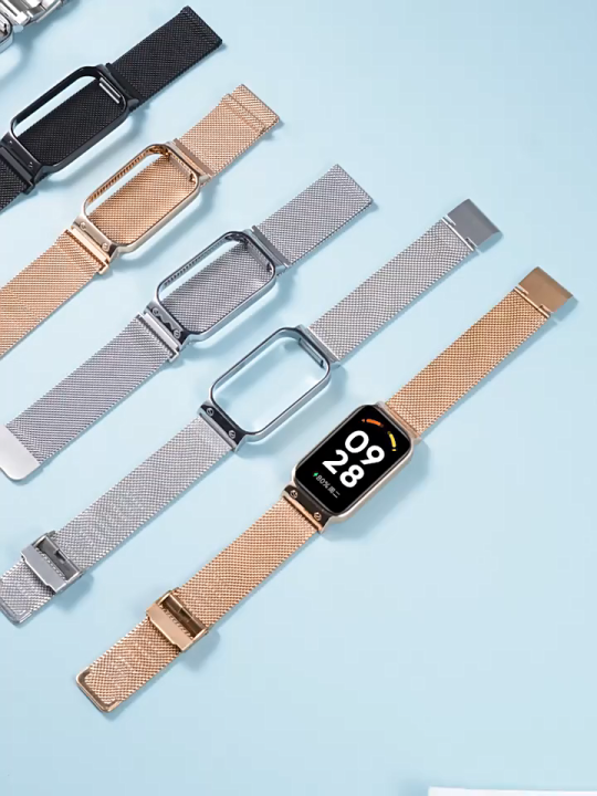 Metal Strap for Xiaomi Mi Band Active Wristband Bracelet Miband