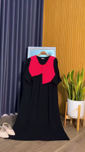 Nadiva 2in1 Dress Rompi: Kombinasi Setelan Kekinian