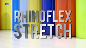 POLYFLEX PVC 1M - RHINOFLEX KOREA BLACK I Bahan Cutting Sticker & Sablon Kaos Vinyl Cutting untuk Sablon & DIY Custom