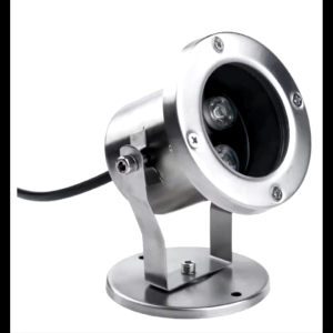 LED 3W Underwater Spotlight 12V 3500K Brushed Stainless Steel Outdoor Ceiling Ground Spotlight