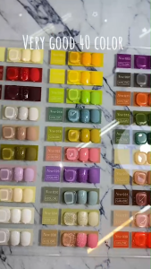 40 สี แถมฟรี เบส-ท็อป ชาร์ตสีตั้งโชว์ (รหัส VG40)