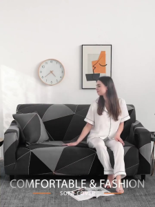 Modern Fashion Style Sofa Cover Set  Simplicity Elastic Stretchable Plain L Shape L Type U Type Seat Sofa Set Cover