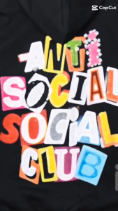 AKAZOO SWEATER PRIA DISTRO KEKINIAN 2024 WARNA HITAM GAMBAR ANTI SOSIAL SOCIAL CLUB sablon saku