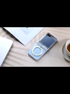 Ốp điện thoại áo giáp chống sốc Đi cùng Giá Đỡ cho Samsung Galaxy Galaxy Z Flip 5 6