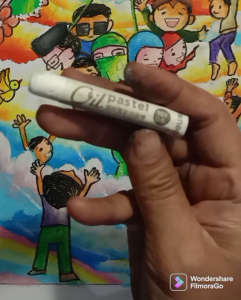 Krayon Putih Deli Oil Pastel Super Lunak dan Stipo Correction Pen Greebel: Peralatan Menggambar yang Praktis