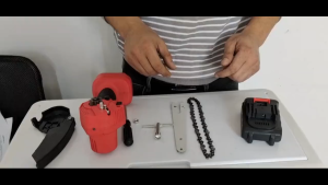 LSWJS แผ่นนำขนาด 6 นิ้วสำหรับเลื่อยโซ่ยนต์ ชุดบาร์เลื่อยโซ่ บาร์พร้อมโซ๋ บาร์เลื่อยโซ่ โซ่บาร์ โซ่ บาร์โซ่เลื่อย โซ่เลื่อยไฟฟ้าขนาดเล็ก 6 นิ้ว +แผ่นนำ