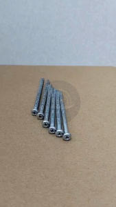 10 PCS BAUT JP M5 X 75 PAN HEAD SEKRUP M5X75 PANJANG 75CM 75 CM 5X75 5 X 75 MM 75MM OBENG PLUS SKRUP PUTIH GALVANIZ GALVANIS GALPANIS PITCH DRAT 0.8
