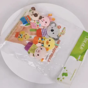 [Choo Choo Toy] Happy Monkey Animals Finger Puppets Story Telling Montessori Toy 手指玩偶 Patung Jari - BT42